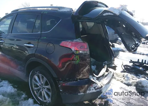 2018 Toyota Rav4 Limited из США, поврежденный, VIN 2T3DFREV5JW831760